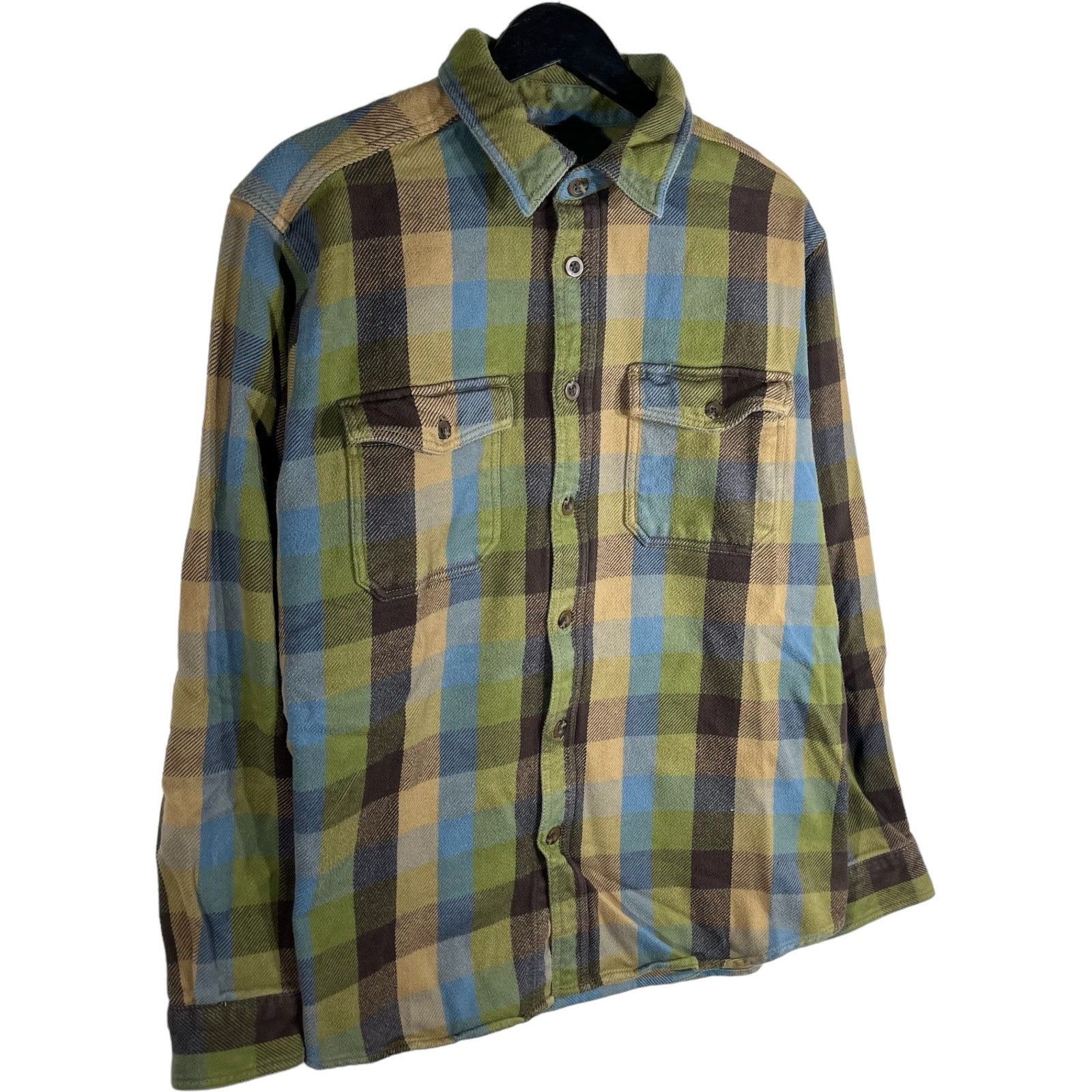 Collection of Ultimate Terrain Plaid Long Sleeve Flannel in a gallery layout