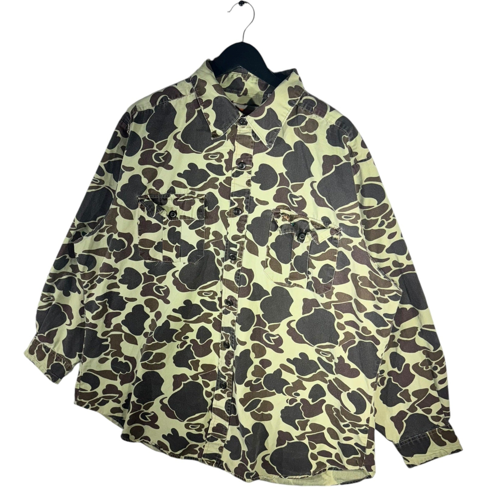 Collection of Duck Camo Button Up Flannel in a gallery layout