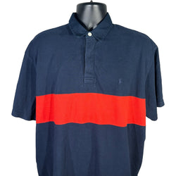 Collection of Vintage Polo Ralph Lauren Single Stripe Short Sleeve Polo in a gallery layout