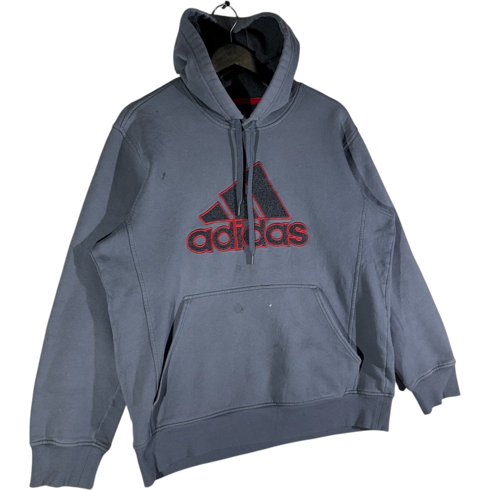 Collection of Adidas Embroidered Logo Hoodie in a gallery layout