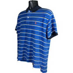 Collection of U.S. Polo Assn. Striped Short Sleeve Polo in a gallery layout