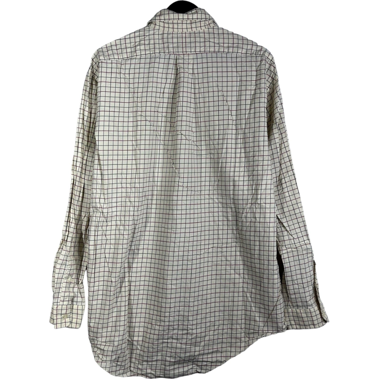 Collection of Ralph Lauren Classic Fit Checkered Long Sleeve Button Down in a gallery layout