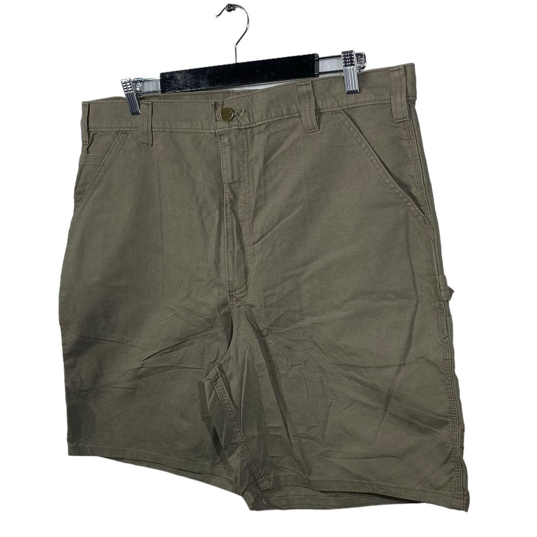 Collection of NWT Carhartt Carpenter Chino Shorts 40 in a gallery layout