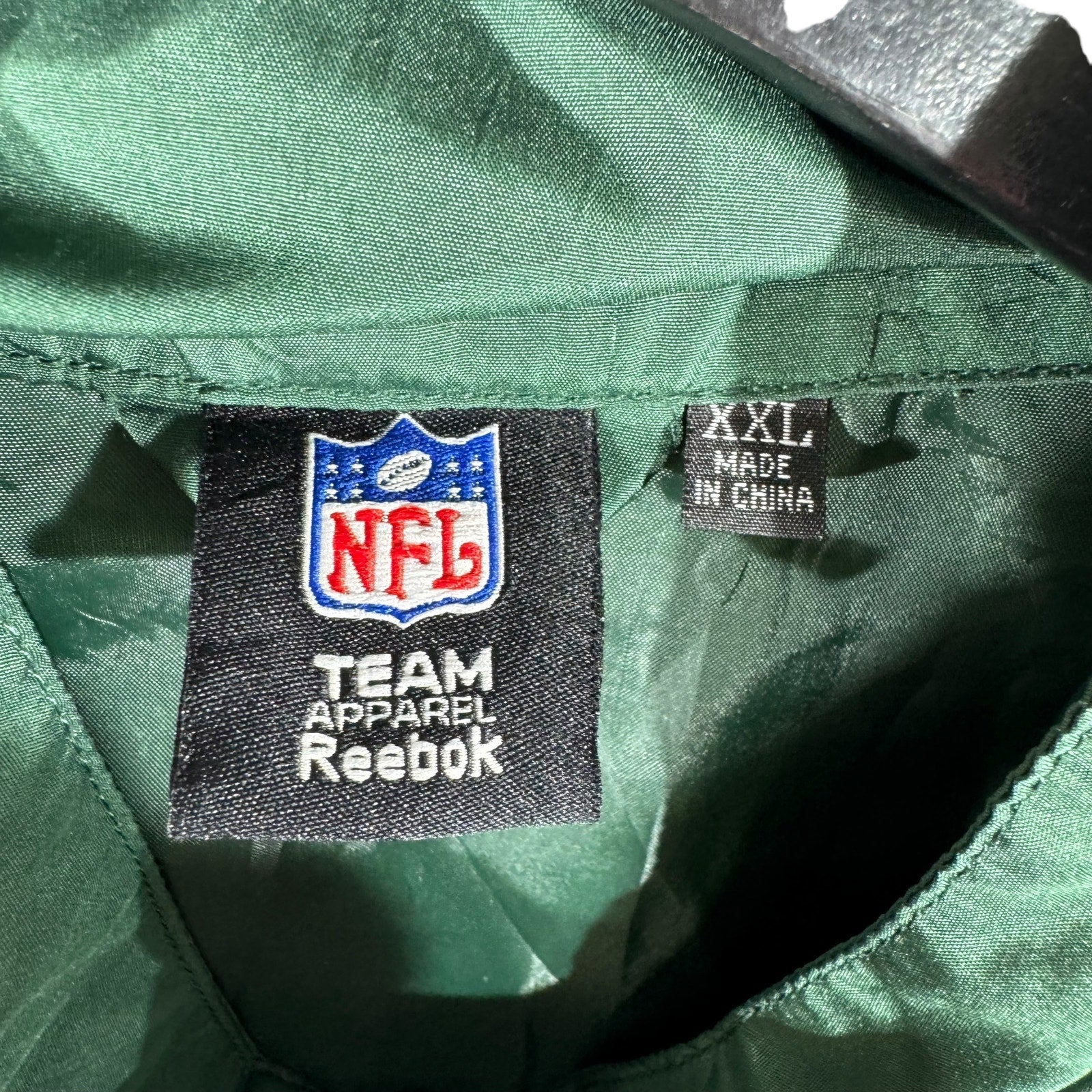 Collection of Reebok NFL Green Bay Packers Full Zip Light Jacket in a gallery layout