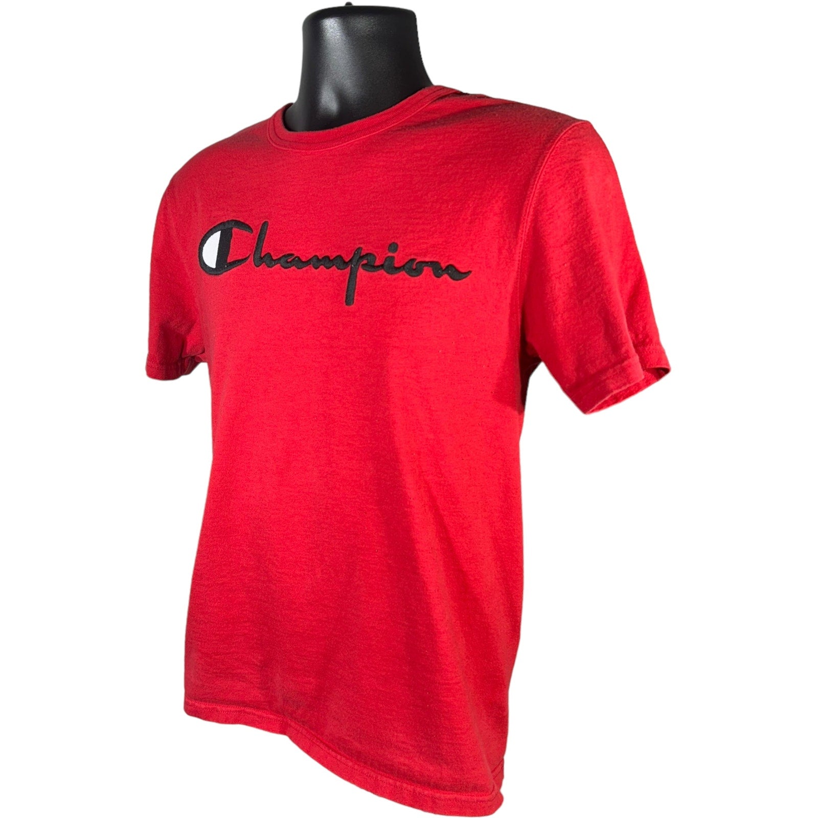 Collection of Vintage Champion Logo Spell Out Tee in a gallery layout