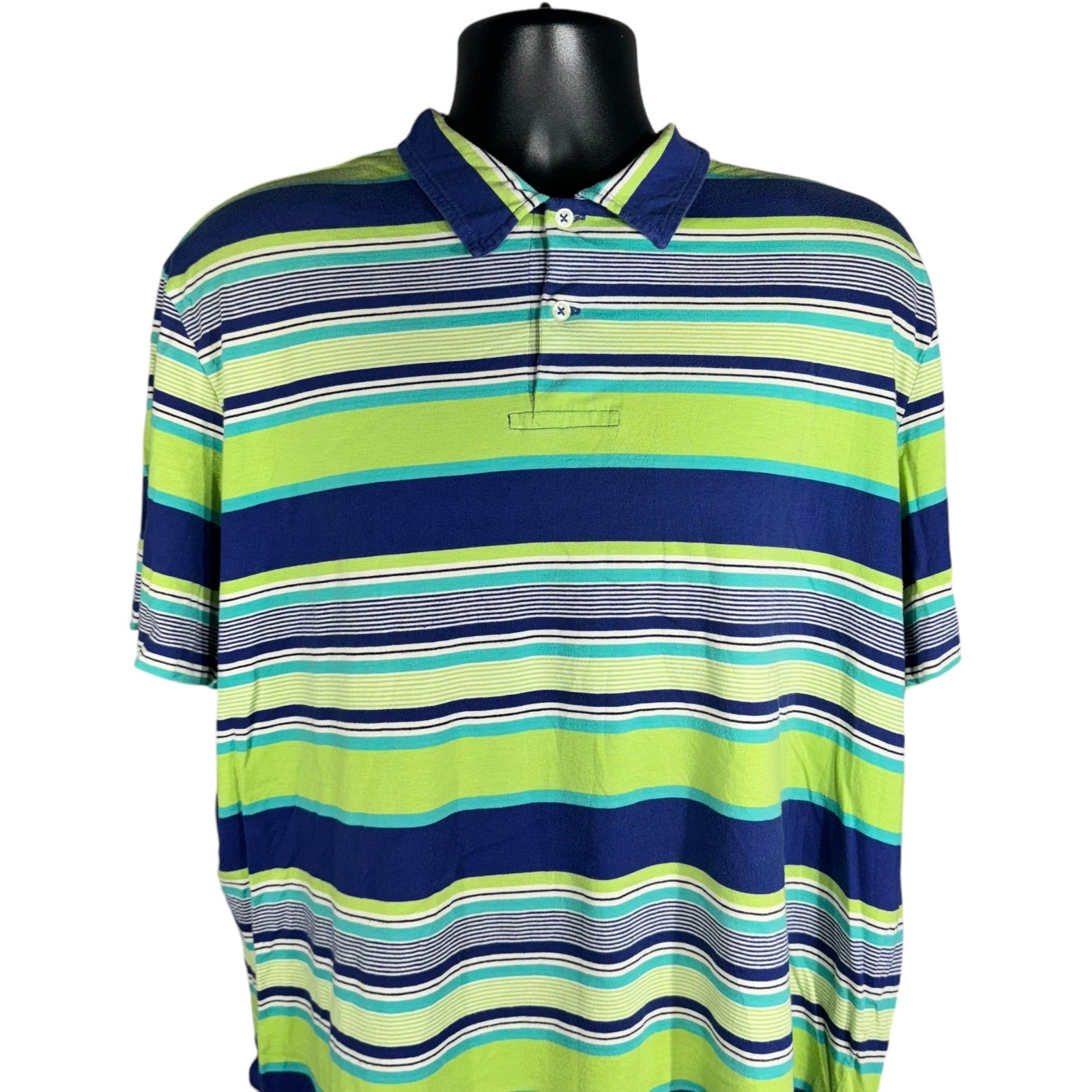 Collection of Polo Ralph Lauren Striped Short Sleeve Polo in a gallery layout