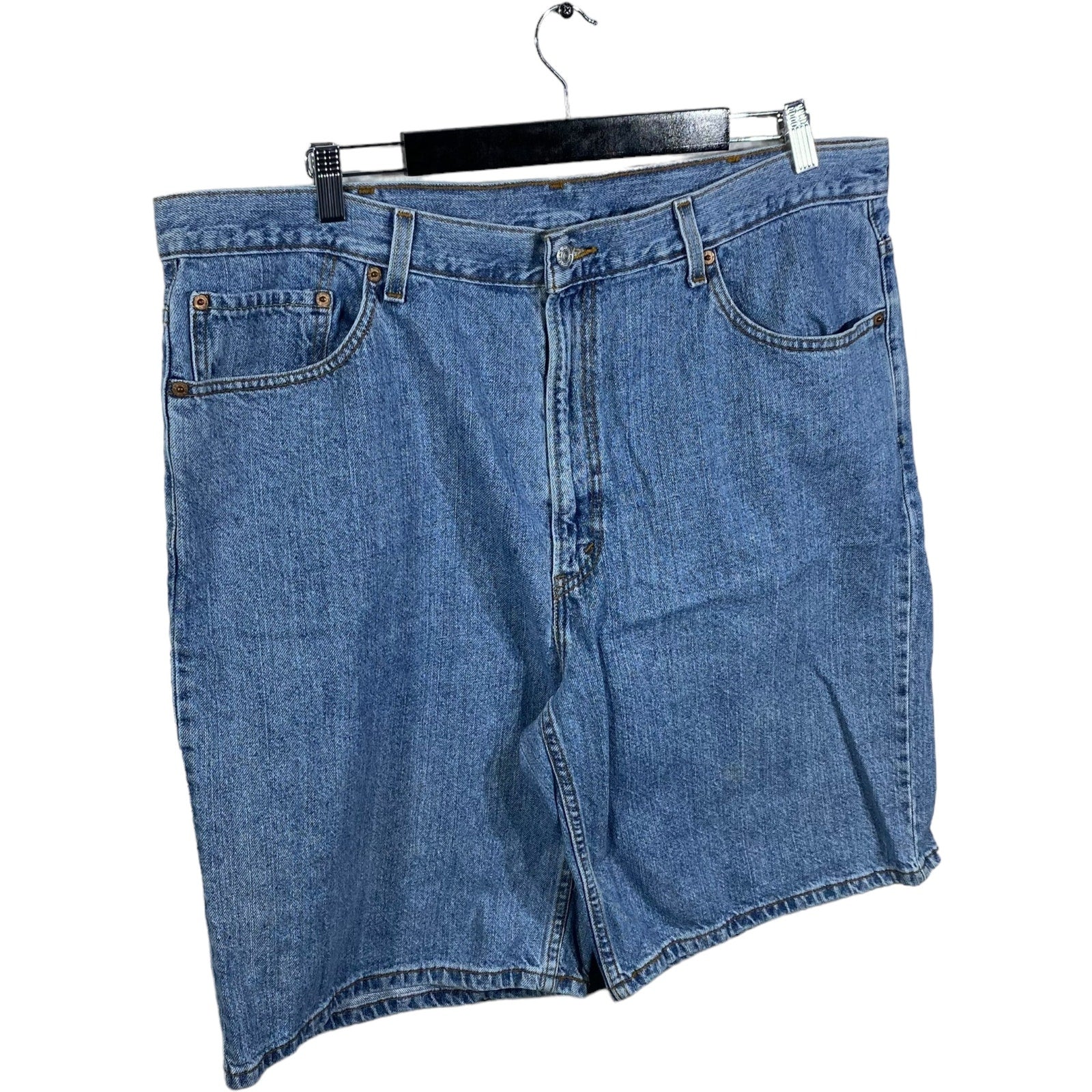Collection of Levi's 550 Denim Shorts Size 42 in a gallery layout