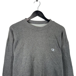 Collection of Champion Embroidered Pullover Crewneck in a gallery layout