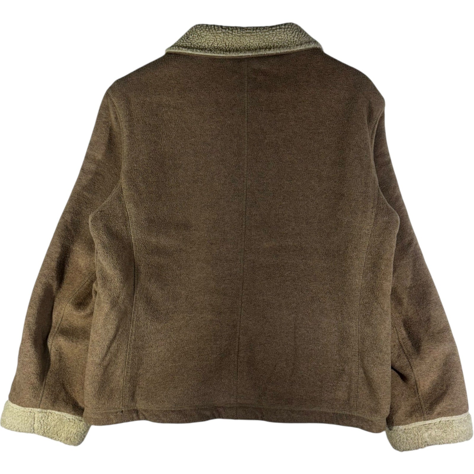 Collection of J.Crew Shearling Collared Coat Jacket in a gallery layout