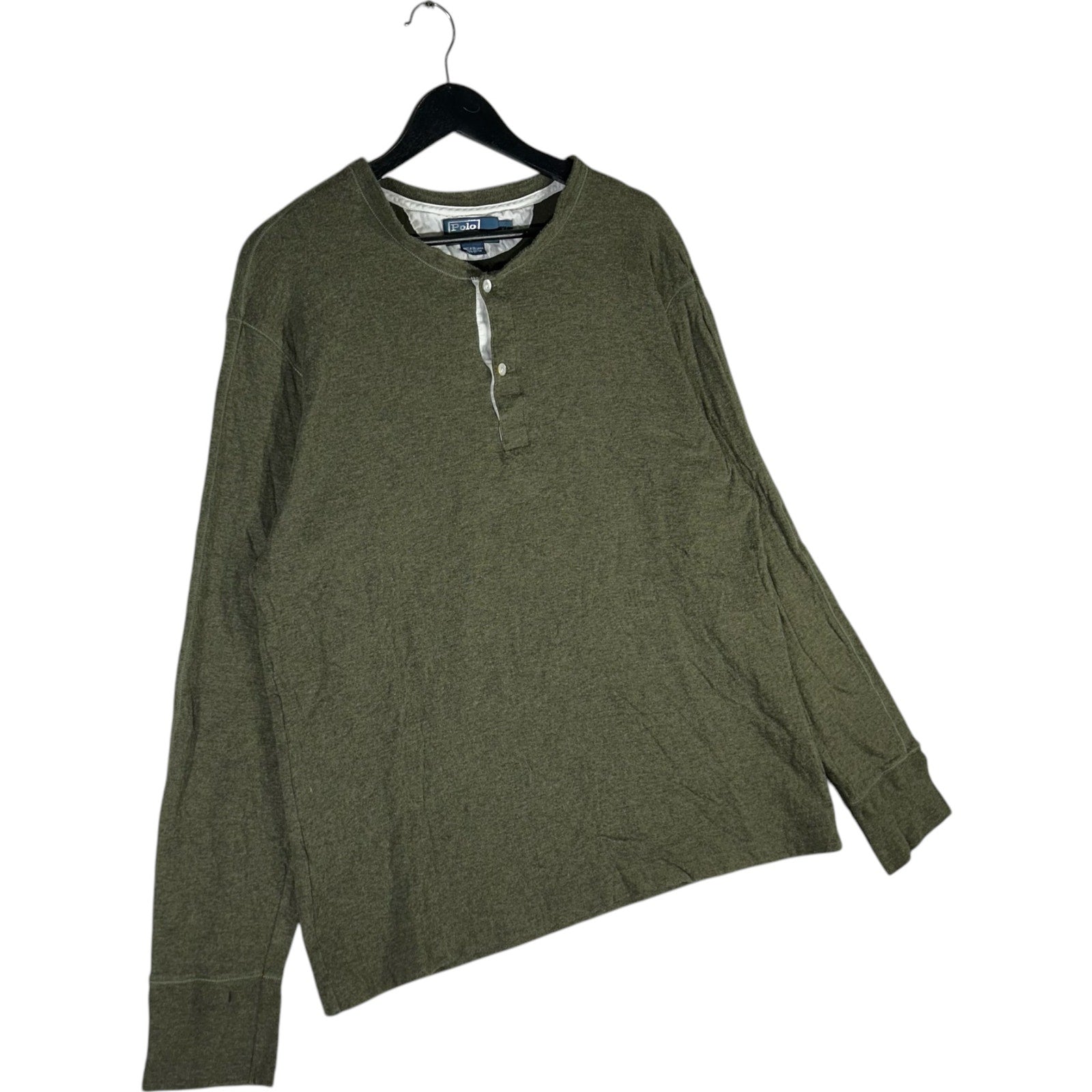 Collection of Polo Ralph Lauren Long Sleeve Henley in a gallery layout