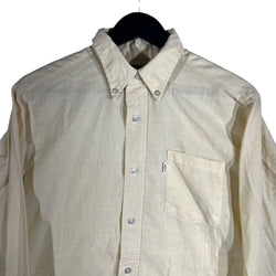 Collection of Vintage Levi's Tapered Fit Long Sleeve Dress Shirt in a gallery layout