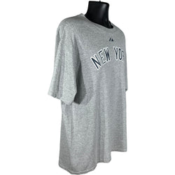 Collection of Majestic New York Yankees #2 Derek Jeter Tee in a gallery layout