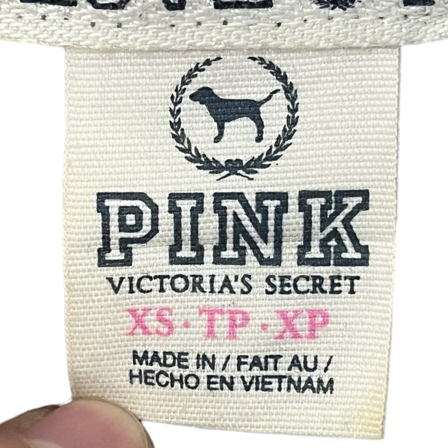 Collection of Women's Victoria's Secret Pink 1/4 Zip Sweatshirt in a gallery layout