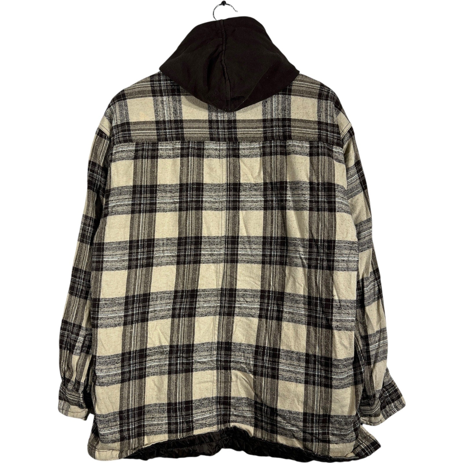 Collection of Dickies Plaid Hooded Workwear Jacket in a gallery layout