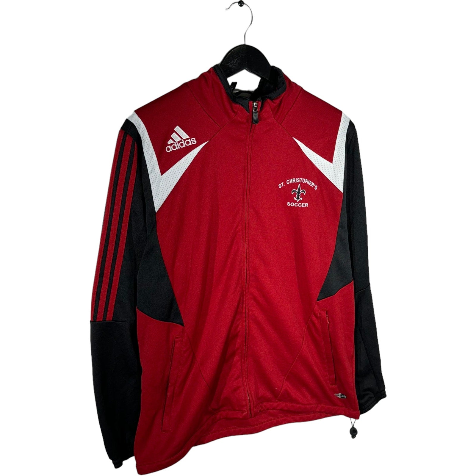 Collection of Adidas St. Christophers Soccer Full Zip Light Jacket in a gallery layout