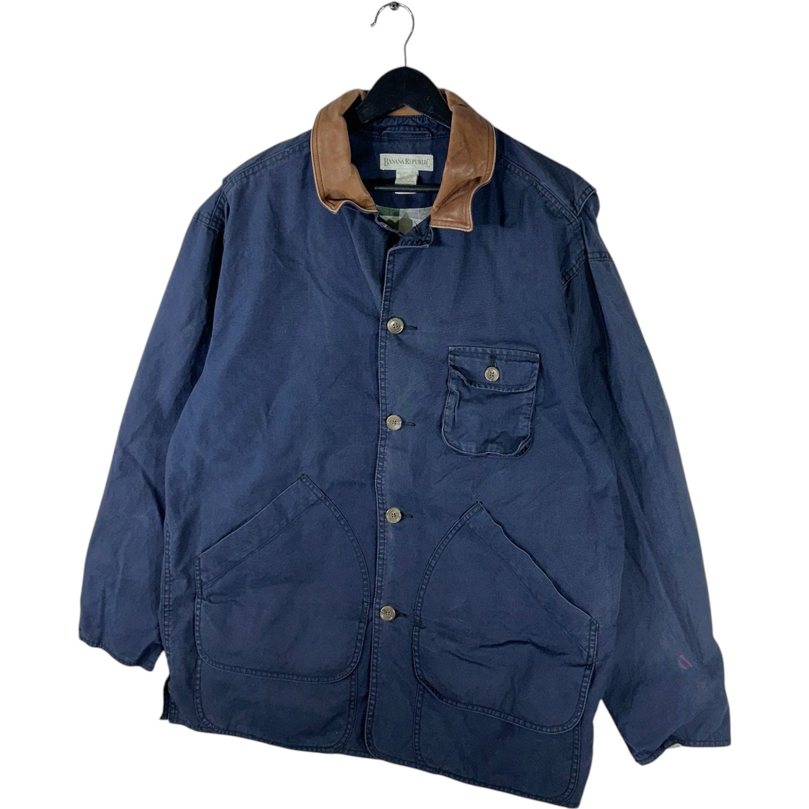 Collection of Vintage Banana Republic Barn Chore Jacket in a gallery layout