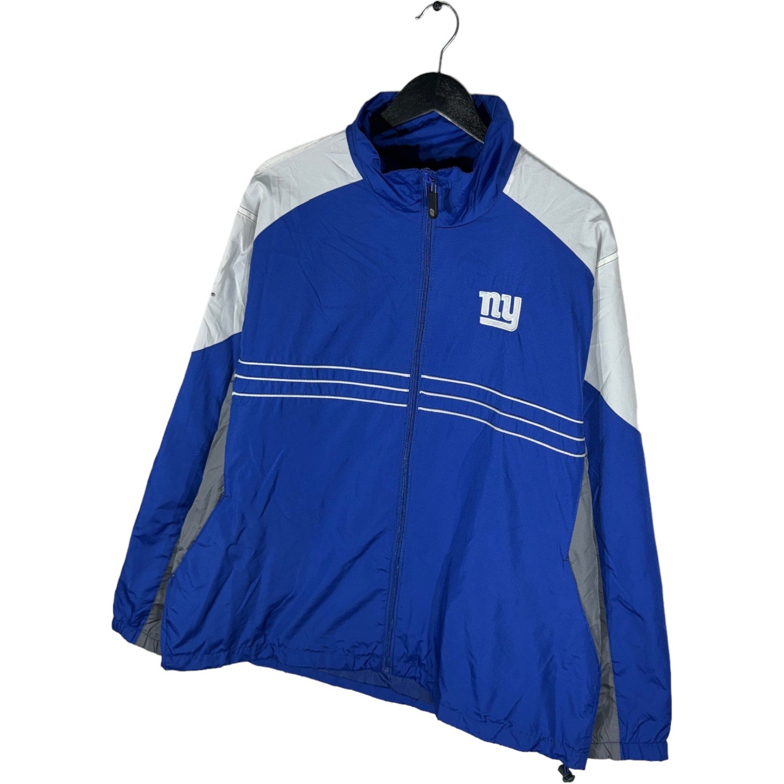 Collection of NFL New York Giants Windbreaker in a gallery layout