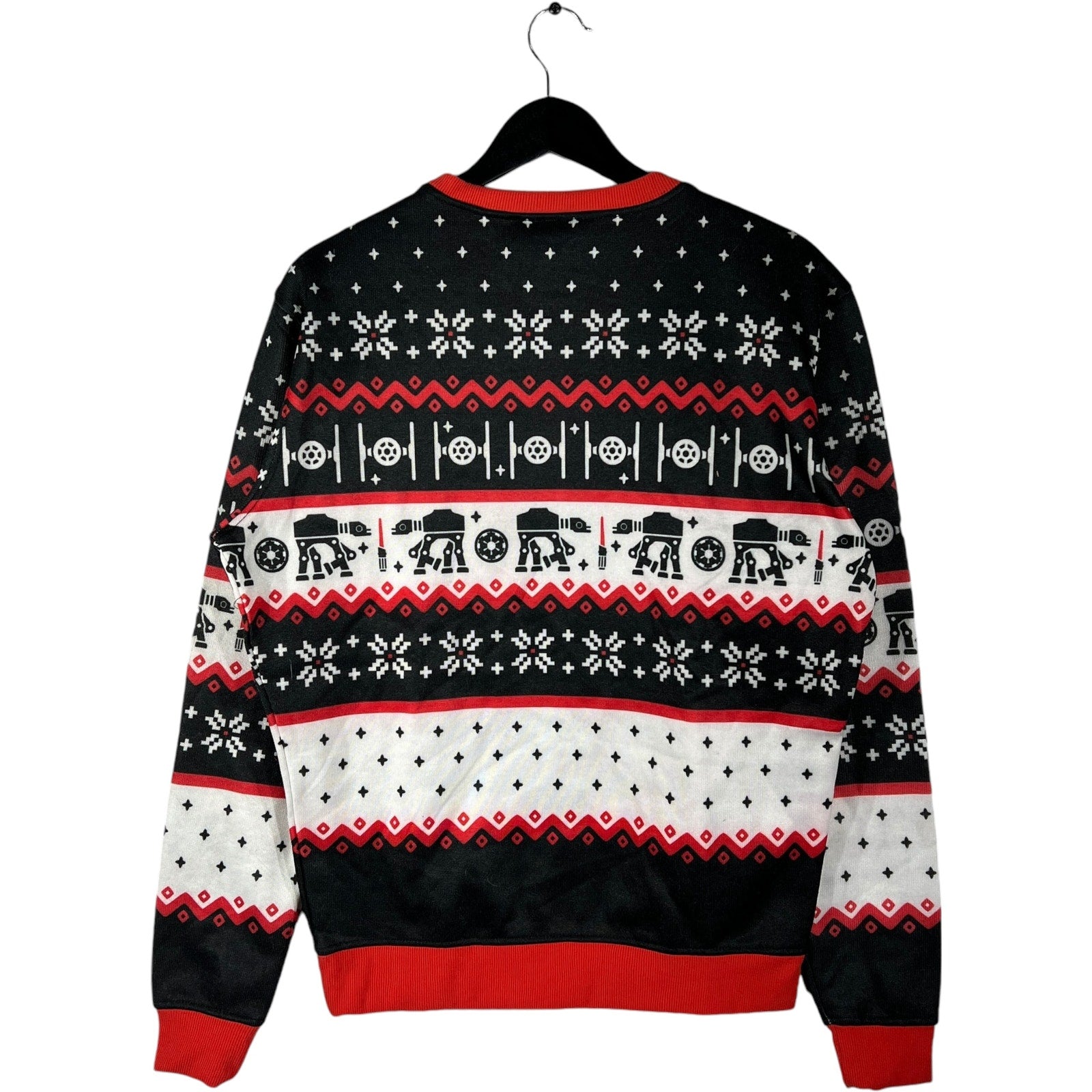 Collection of Star Wars Ugly Christmas Sweater Style Crewneck in a gallery layout