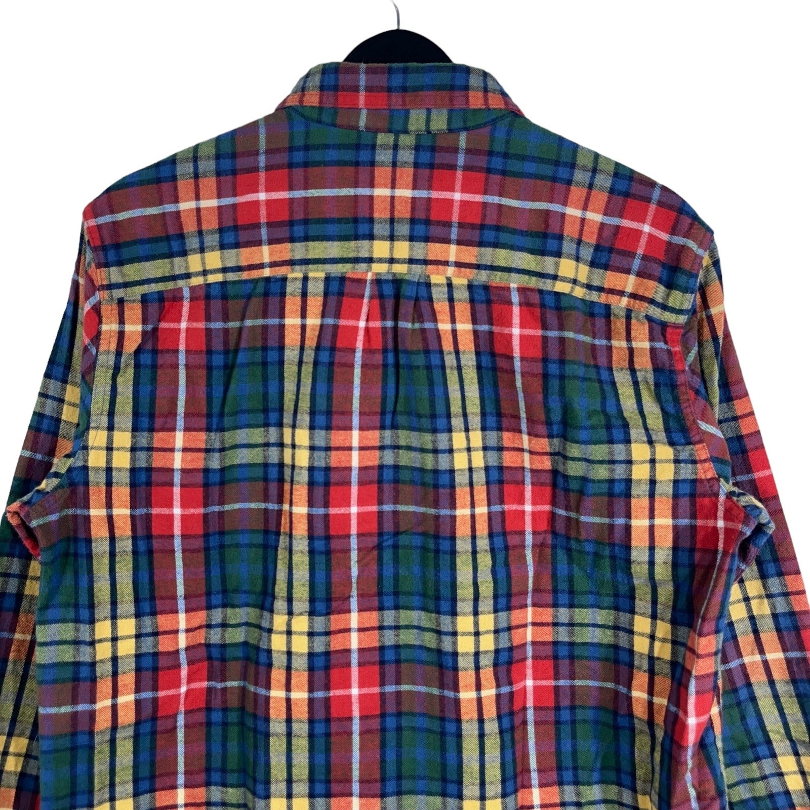 Collection of L.L Bean Long Sleeve Plaid Flannel in a gallery layout