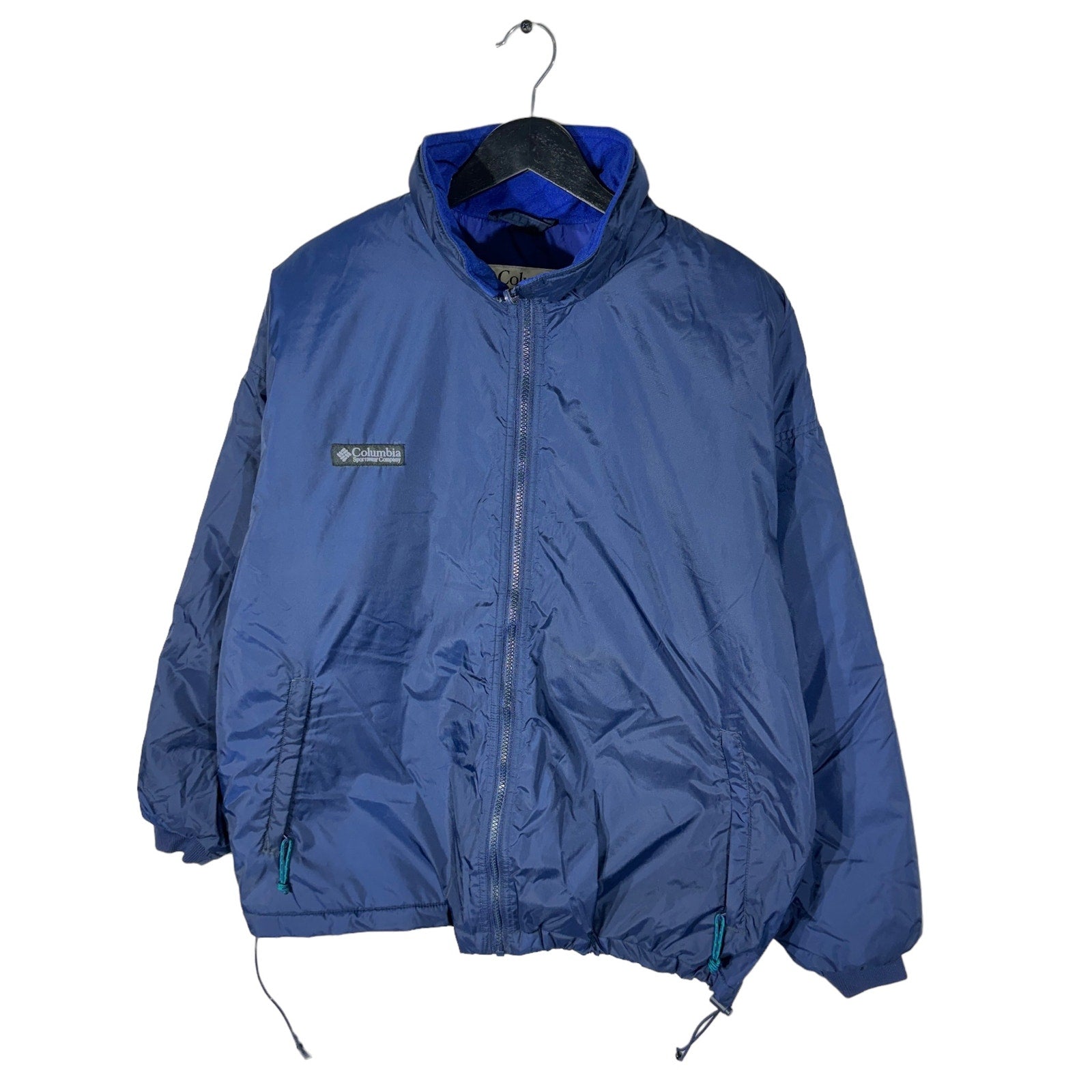 Collection of Columbia Full Zip Windbreaker Jacket in a gallery layout