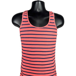 Collection of Women's American Eagle Outfitters Striped Tank Top in a gallery layout