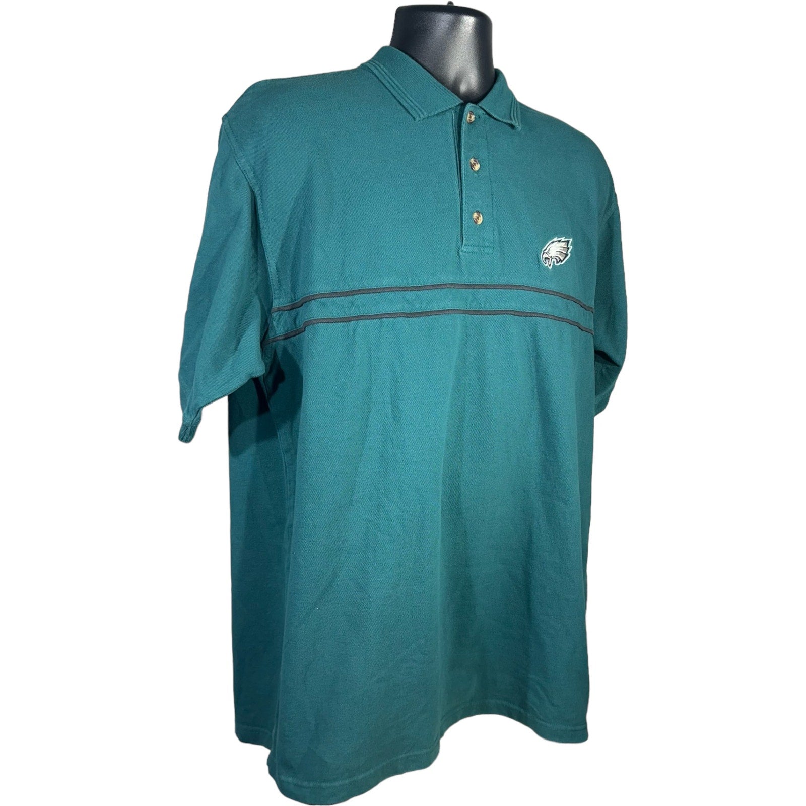 Collection of NFL Philadelphia Eagles Short Sleeve Polo in a gallery layout