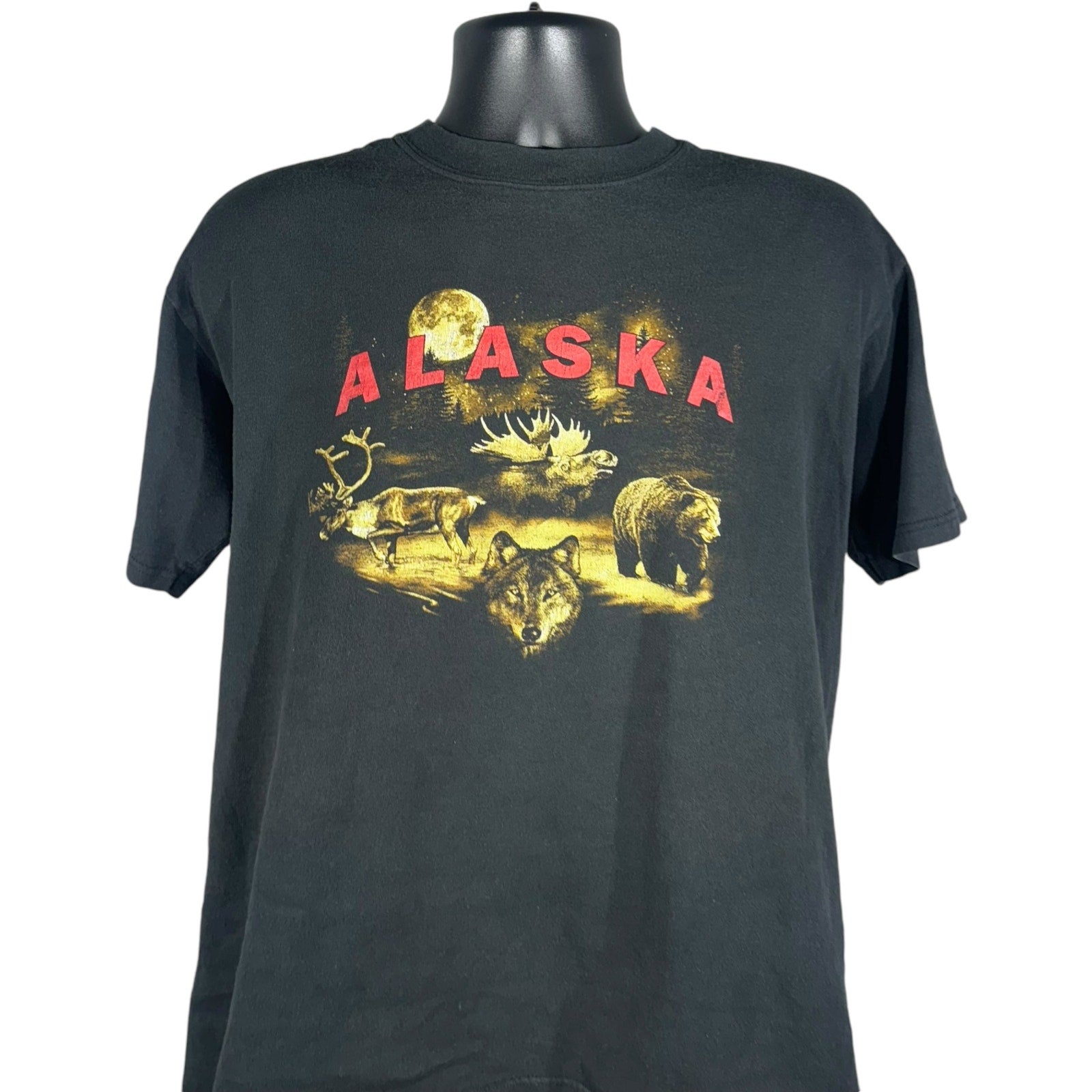 Collection of Alaska Wildlife Souvenir Tee in a gallery layout