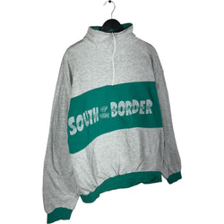 Collection of Vintage "South Of The Border" 1/4 Zip Sweatshirt in a gallery layout