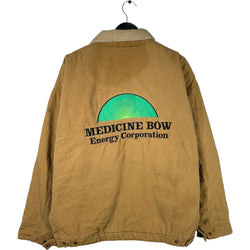 Collection of Tri-Mountain Detroit Style Embroidered Workwear Jacket in a gallery layout