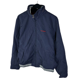 Collection of Tommy Hilfiger Full Zip Nylon Hidden Hood Jacket in a gallery layout