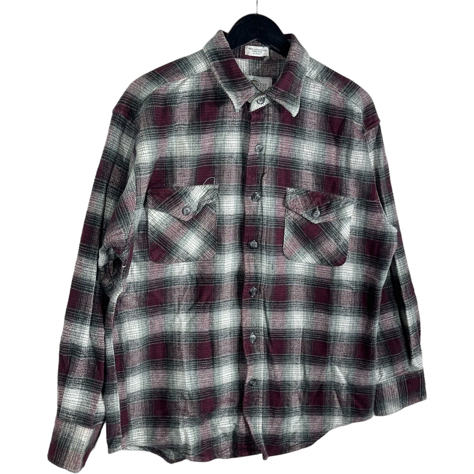 Collection of Northwest Territory Plaid Long Sleeve Flannel in a gallery layout