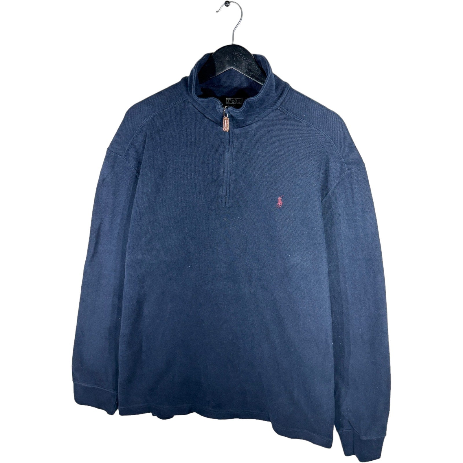 Collection of Vintage Polo Ralph Lauren 1/4 Zip Sweatshirt in a gallery layout