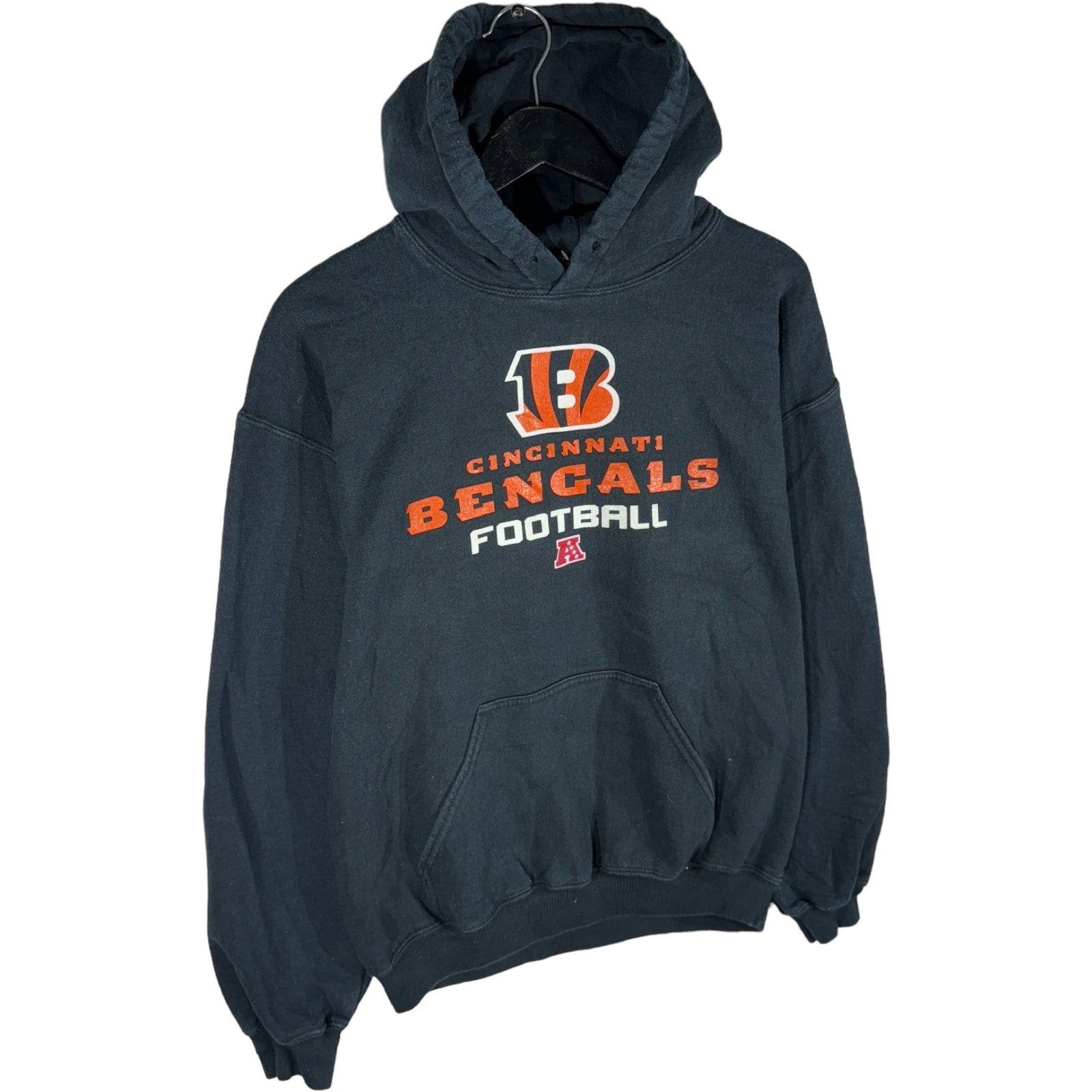 Collection of Cincinnati Bengals NFL Team Pullover Hoodie in a gallery layout