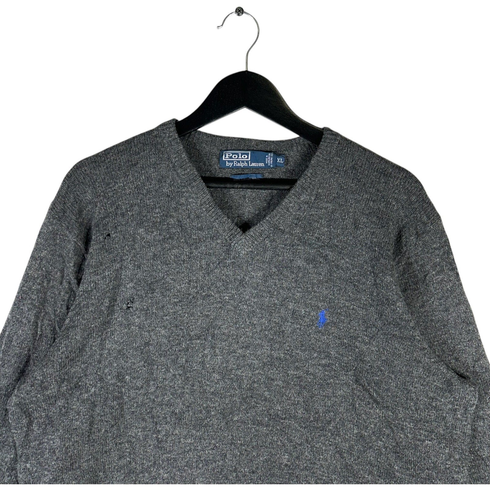 Collection of Vintage Polo Ralph Lauren V-Neck Sweater in a gallery layout