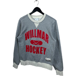 Collection of Champion Willmar Hockey Spell Out Crewneck in a gallery layout