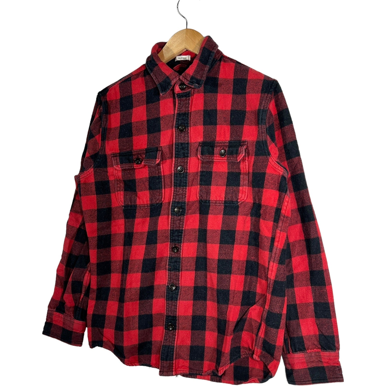 Collection of Abercrombie & Fitch Plaid Flannel in a gallery layout