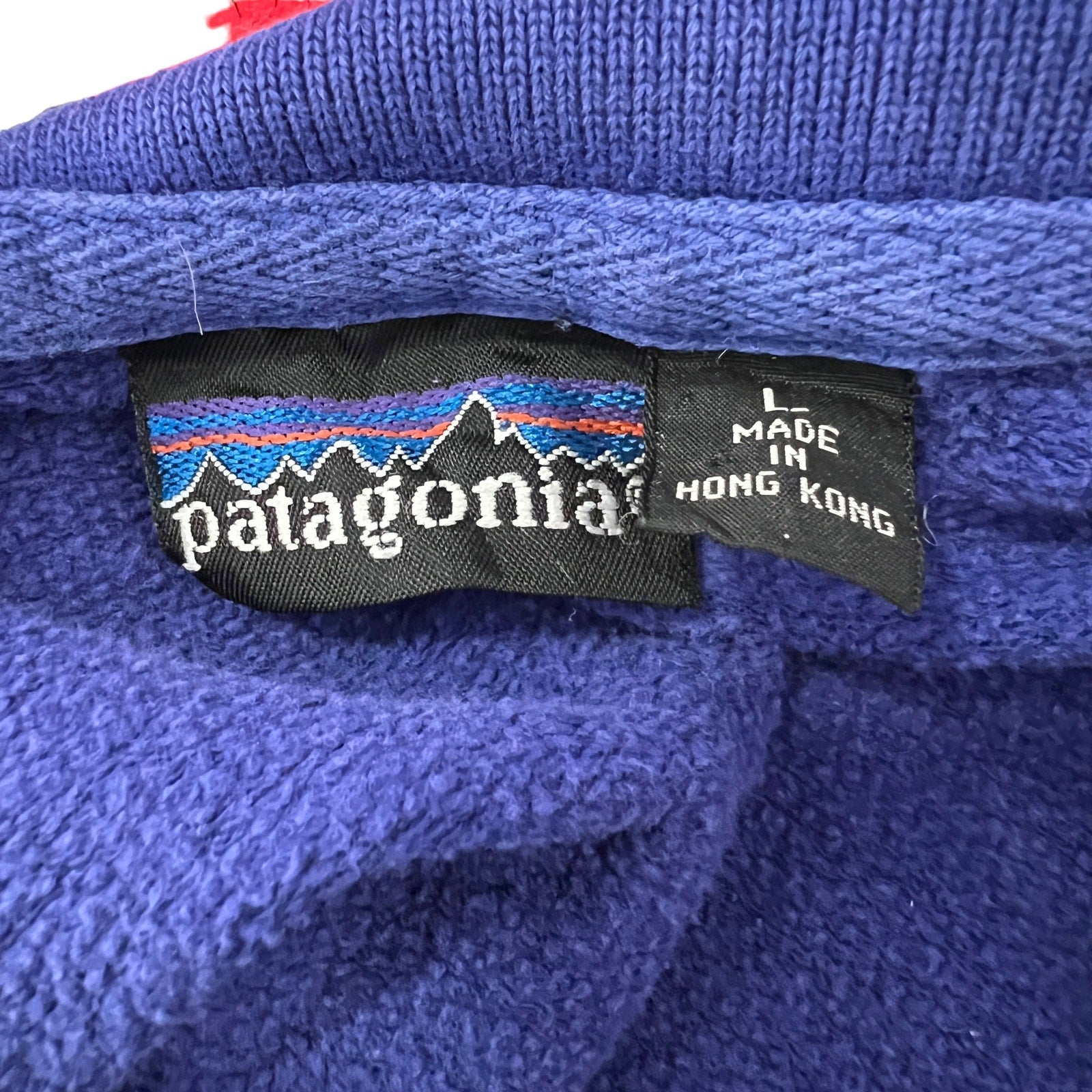 Collection of Vintage Patagonia 1/4 Button Collared Crewneck in a gallery layout