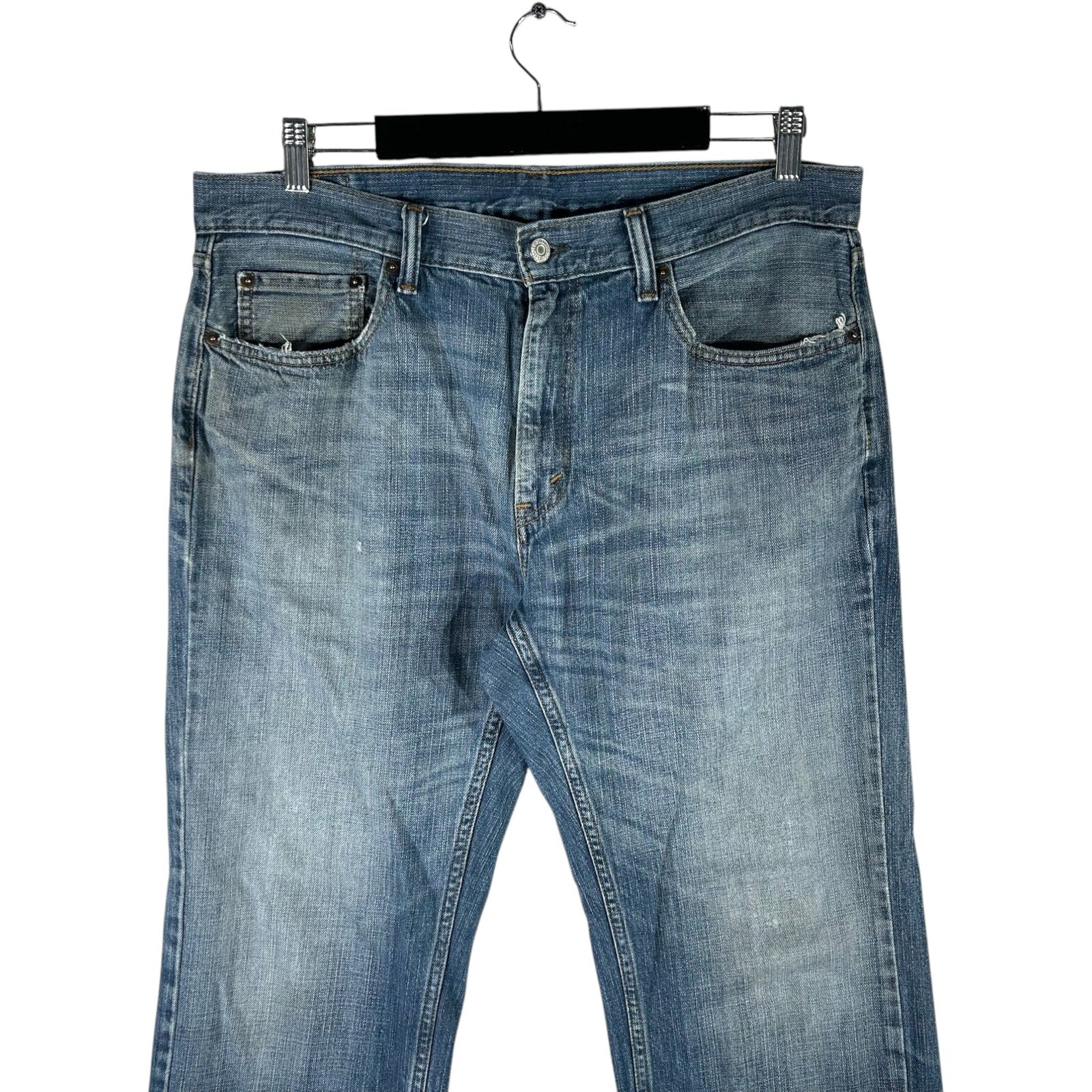Collection of Levi's 559 Denim Straight Leg Jeans 34x30 in a gallery layout