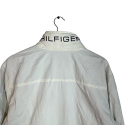 Collection of Y2K Tommy Hilfiger Full Zip Shell Jacket With Packable Hood in a gallery layout