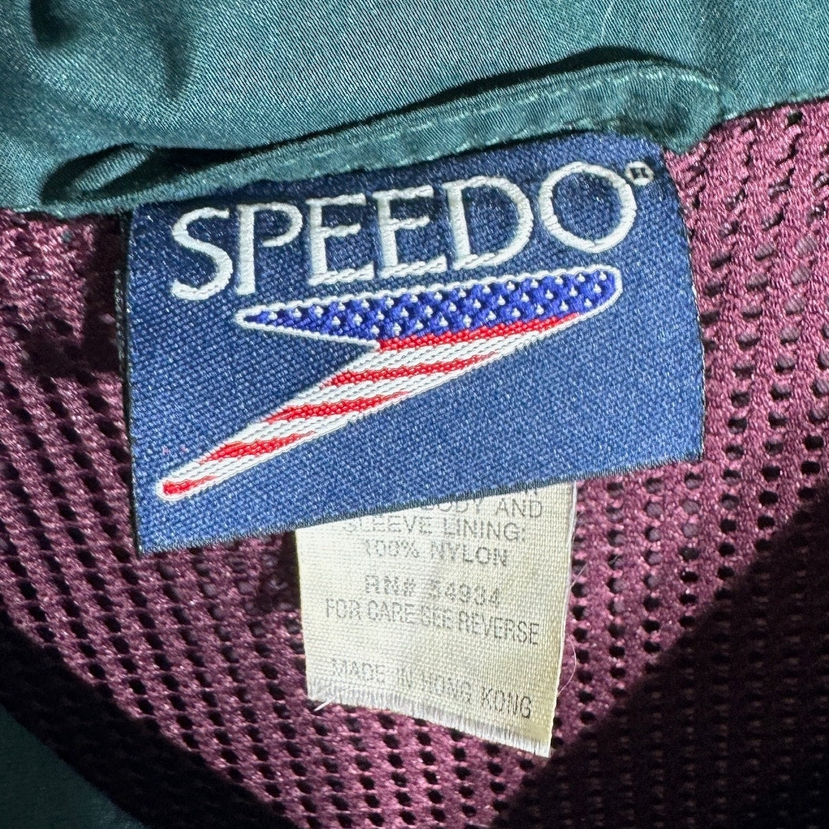 Collection of Vintage Speedo Full Zip Light Jacket in a gallery layout