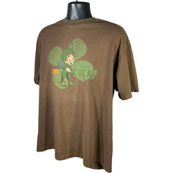 Collection of Vintage Lucky Charms "Feeling Lucky" Graphic Tee in a gallery layout