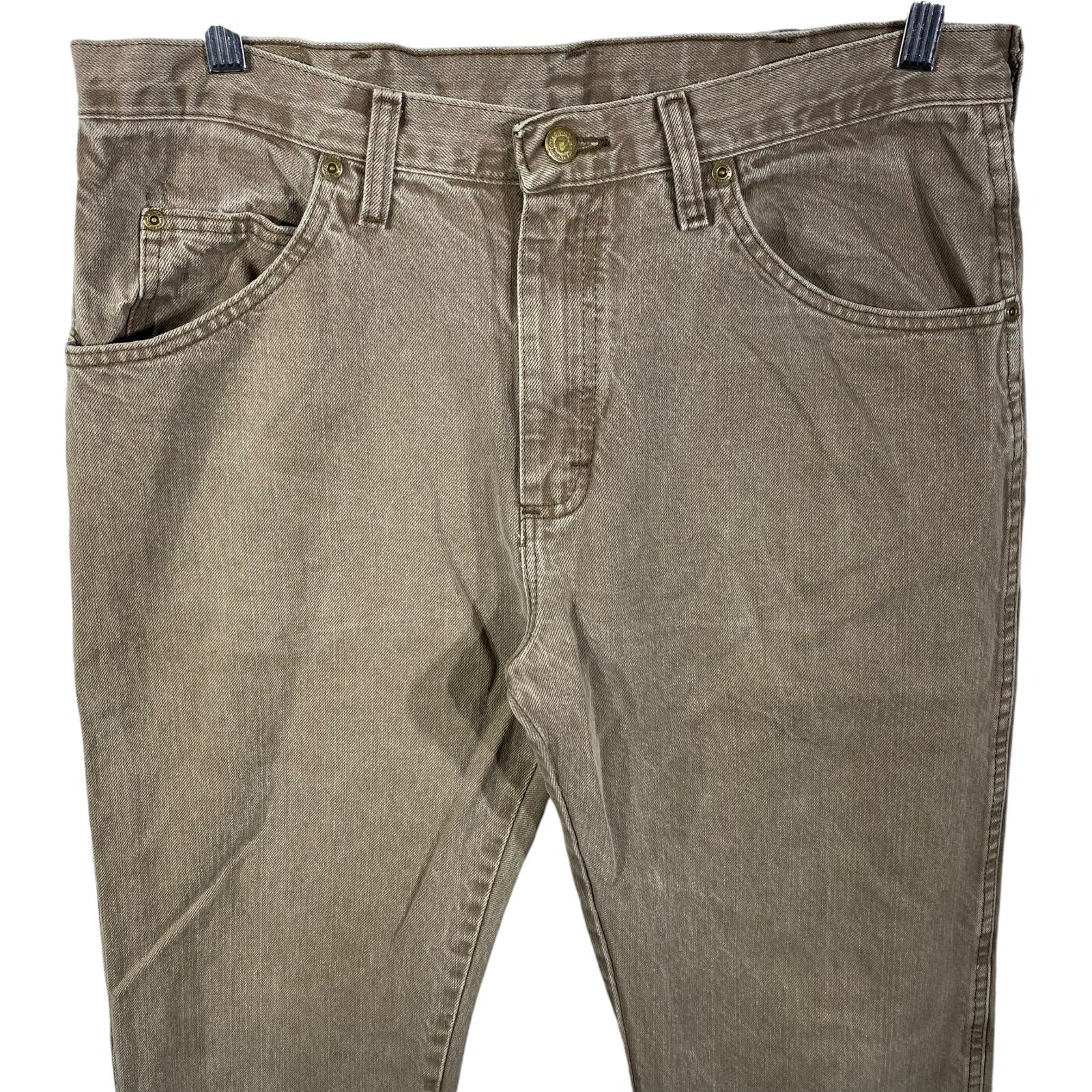 Collection of Wrangler Denim Straight Leg Jeans in a gallery layout