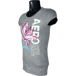 Collection of Women's Aeropostale Flower Nature Tee in a gallery layout