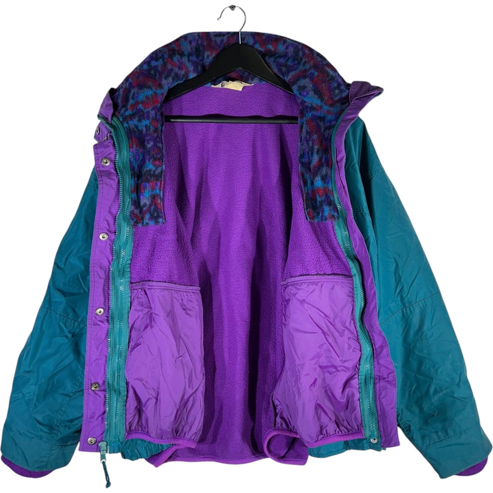 Collection of Vintage Columbia Fleece Lined 3 In 1 Heavy Jacket in a gallery layout