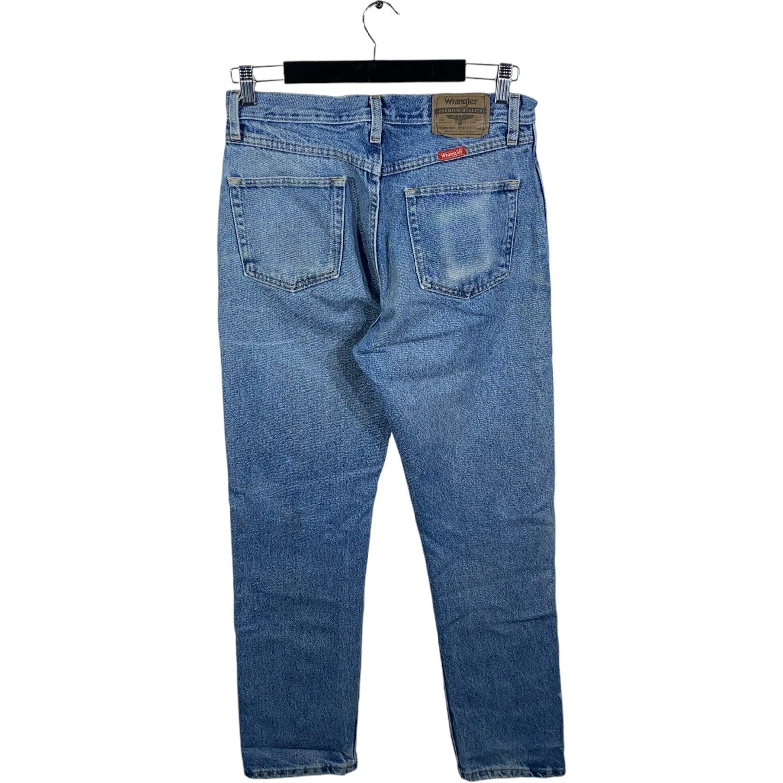 Collection of Wrangler Denim Straight Leg Jeans in a gallery layout