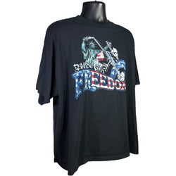 Collection of "Ride On Freedom" Motorcycle Tee in a gallery layout