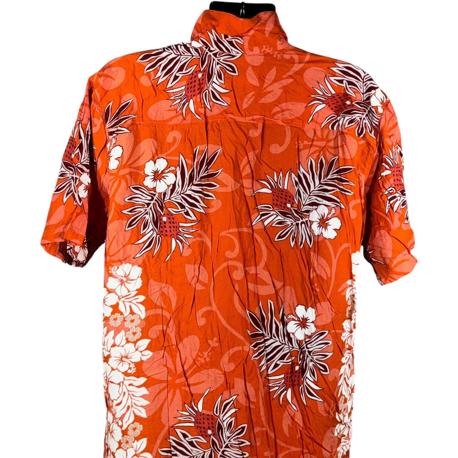 Collection of Floral Hawaiian Short Sleeve Button Up in a gallery layout