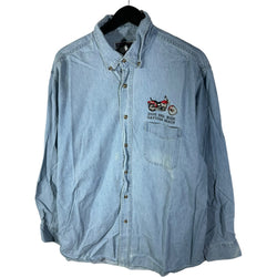 Collection of Jerzees 2005 Bike week Daytona Beach Button Down Denim in a gallery layout