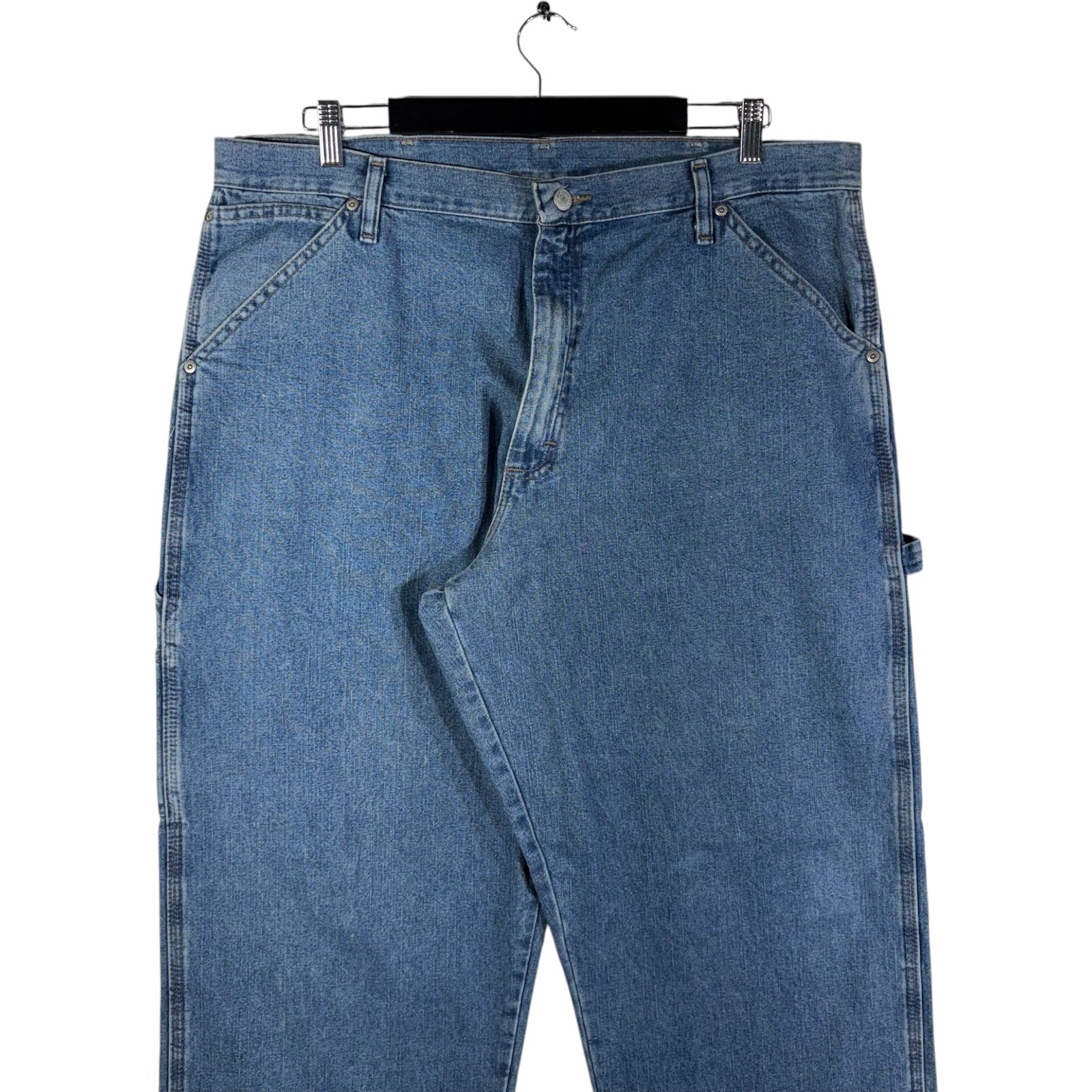 Collection of Wrangler Denim Carpenter Pants 40x31 in a gallery layout