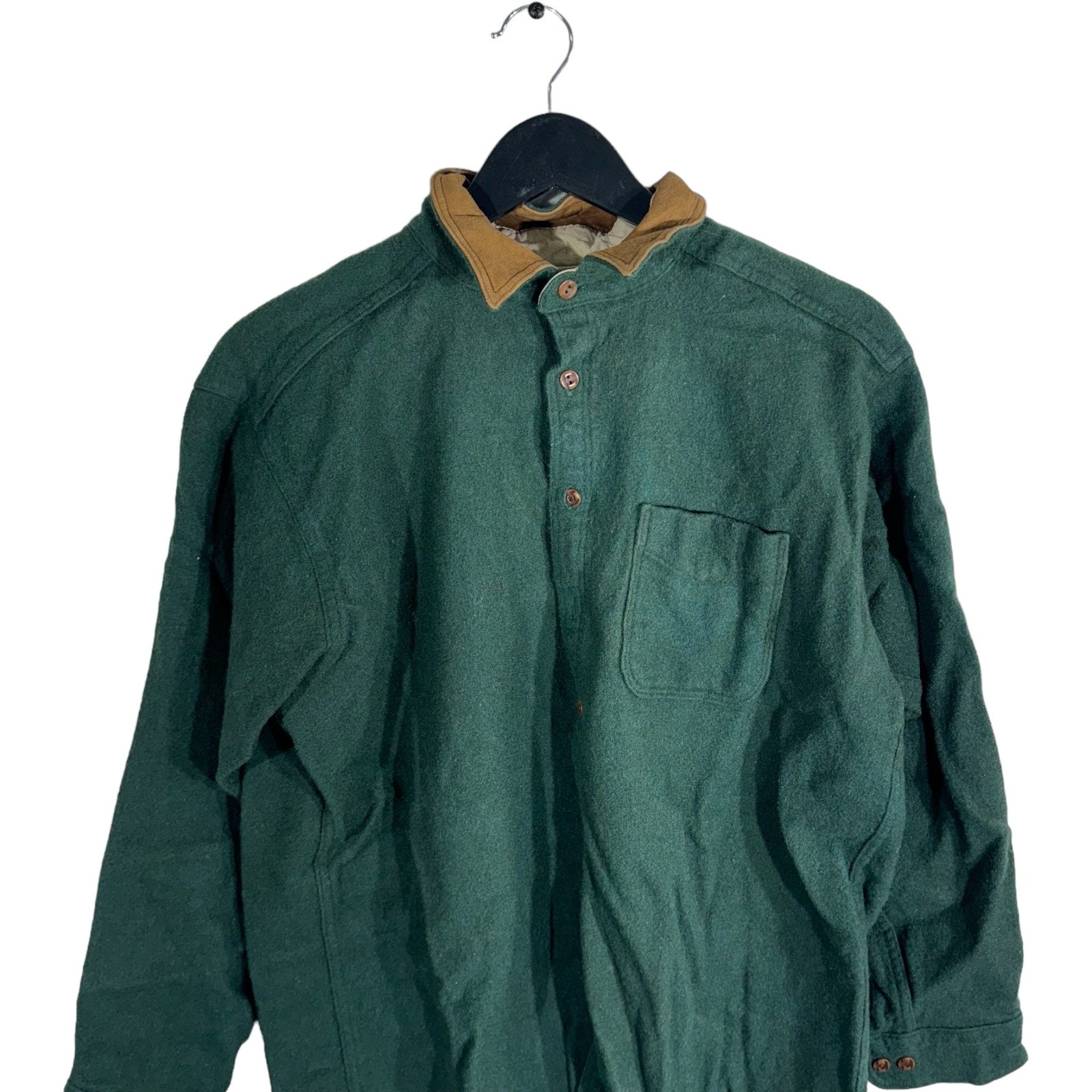 Collection of Woolrich Long Sleeve Button Up in a gallery layout